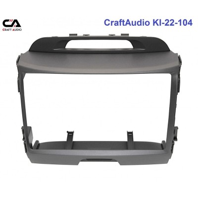 Перехідна рамка CraftAudio KI-22-104 KIA Sportage (SL) 2010-2016 9"