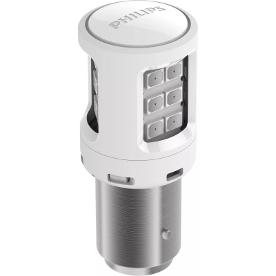 LED лампа PHILIPS 11499ULRX2 P21/5W 12V X2 RED