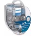 Галогенная лампа PHILIPS 12972WVUSM H7 55W 12V PX26d WhiteVisionUltra +60%(4200K)