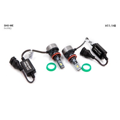 Комплект светодиодных ламп Sho-Me F4-Pro H11 45W