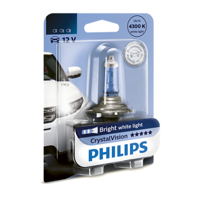 Галогенная лампа PHILIPS 12336CVB1 H3 55W 12V PK22s CristalVision