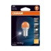 LED лампа OSRAM 7557YE PY21W Premium 12V BAU15s 2pcs. blister
