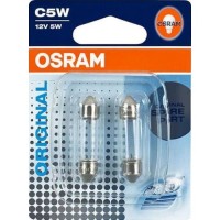 Галогенная лампа OSRAM 6418-02B C5W 36mm 12V SV8.5-8 10X2 Blister