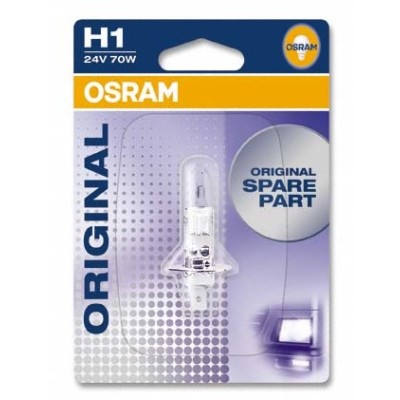 Галогенна лампа OSRAM H1 64155-01B 24V 70W P14.5S 10X1 Blister