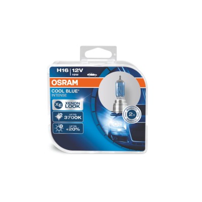 Галогенна лампа OSRAM H16 64219CBI-HCB CoolBlueIntense 19W 12V PJ19-3 HardDuopet 10X2