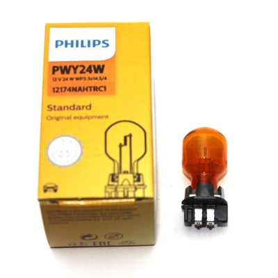 Галогенна лампа PHILIPS 12174NAHTRC1 HiPerVision 12V 24W WP3,3x14,5/4