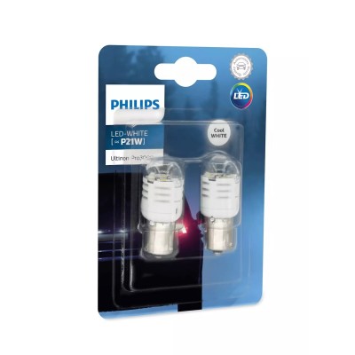 LED лампа PHILIPS 11498U30CWB2 P21W 12V Ultinon Pro3000 White