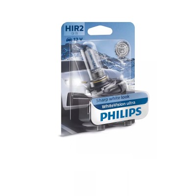 Галогенная лампа PHILIPS 9012WVUB1 HIR2 12V WhiteVision ultra +60% (3700K) B1