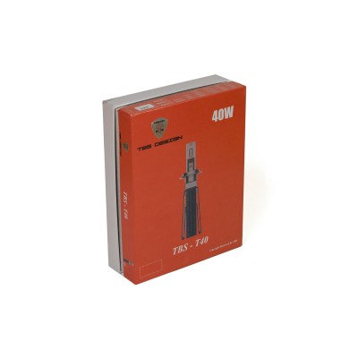 Комплект светодиодных ламп TBS Design T40 H1 (P14,5s) 80W 9-32V 6000K