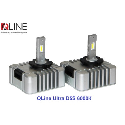 Лампи світлодіодні Qline Ultra D5S 6000K (2шт)