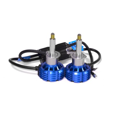Комплект LED ламп HeadLight 360 LED H1 (P14,5s) 50W 12V 6000K свечение на 360 градусов с активным охлаждением