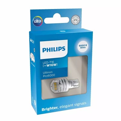 Світлодіодна лампа Philips 11067CU60X1 W16W White Ultinon Pro6000 12V W2.1X9.5d 6000K 1pcs. blister
