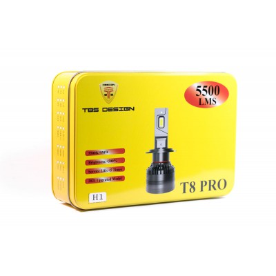 Комплект светодиодных ламп TBS Design T8 PRO H1 12-24V 110W P14,5s 11000lm 6000K