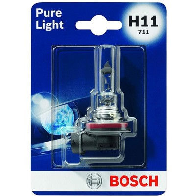 Галогеновая лампа BOSCH Pure Light H11 55W 12V PGJ19-2 (1987301339) 1шт./блистер