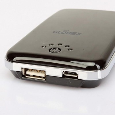 Портативний акумулятор Globex GU-PB47 чорний