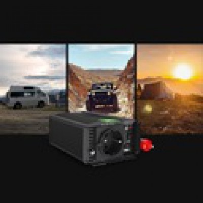Преобразователь напряжения Green Cell 12V to 230V 150W/300W читстый синус