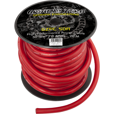 Кабель силовий Ground Zero GZPC 50R