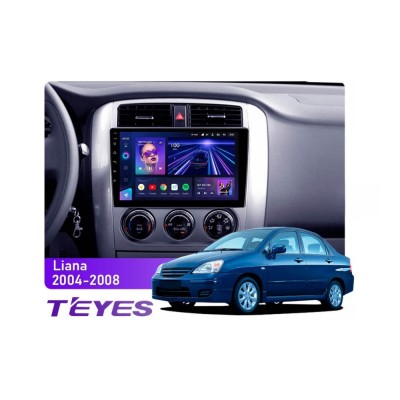 Штатна магнітола Teyes CC3 4+64 Gb Suzuki Liana 1 2004-2008 9"