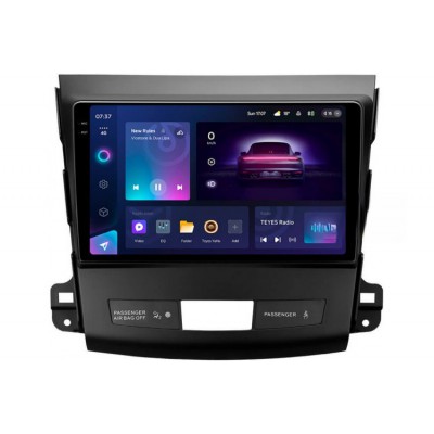 Штатна магнітола Teyes CC3 2k 4+32 Gb Mitsubishi Outlander 2 CW0W 2005-2011 (B) 9"