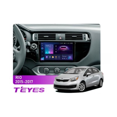 Штатна магнітола Teyes CC3 2k 6+128 Gb Kia RIO 4 K3 2015-2017 9"