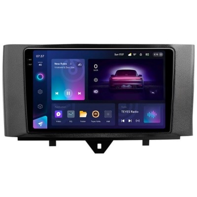 Штатна магнітола Teyes CC3 2k 6+128 Gb Mercedes-Benz Smart Fortwo 2 2010-2015 9"