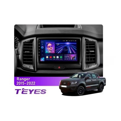 Штатна магнітола Teyes CC3 6+128 Gb 360° Ford Ranger P703 2015-2022 (A) 9"