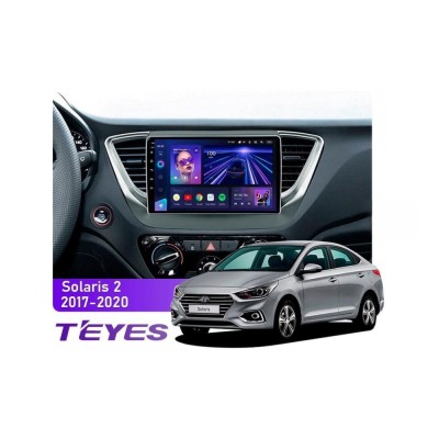 Штатна магнітола Teyes CC3 6+128 Gb 360° Hyundai Solaris 2 2017-2020 (B) 9"