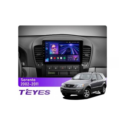 Штатна магнітола Teyes CC3 4+64 Gb Kia Sorento BL 2002-2011 9"