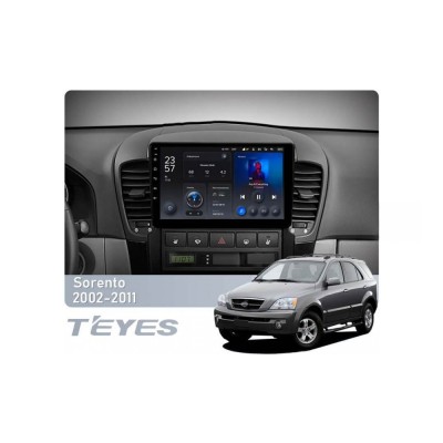Штатна магнітола Teyes X1 2+32 Gb Wi-Fi Kia Sorento BL 2002-2011 9"
