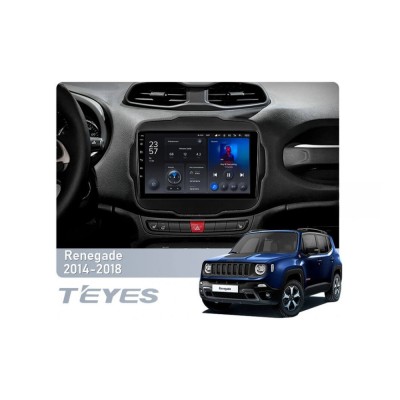 Штатна магнітола Teyes X1 2+32 Gb Wi-Fi Jeep Renegade 2014-2018 9"