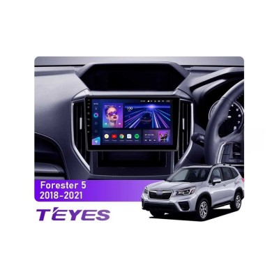 Штатна магнітола Teyes CC3 4+64 Gb Subaru Forester 5 2018-2021 9"