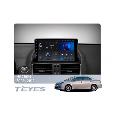 Штатна магнітола Teyes X1 2+32 Gb Wi-Fi Lexus HS250H F10 2009-2012 9"
