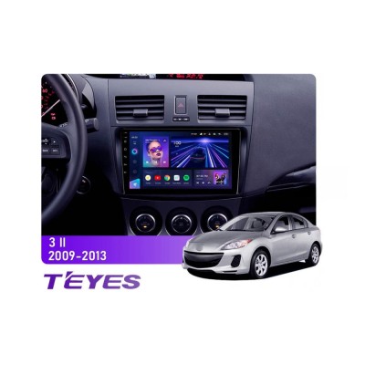 Штатна магнітола Teyes CC3 6+128 Gb Mazda 3 2 2009-2013 9"