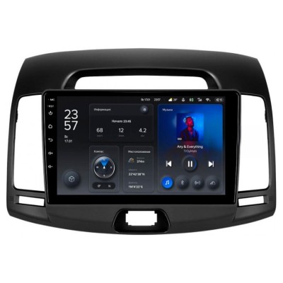 Штатна магнітола Teyes X1 2+32 Gb Hyundai Elantra 4 HD 2006-2012 9"