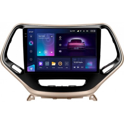 Штатна магнітола Teyes CC3 2k 4+32 Gb Jeep Cherokee 5 KL 2014-2018 10"