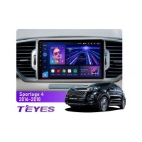 Штатна магнітола Teyes CC3 4+64 Gb Kia Sportage 4 QL (KX5) 2016-2018 (B) 9"
