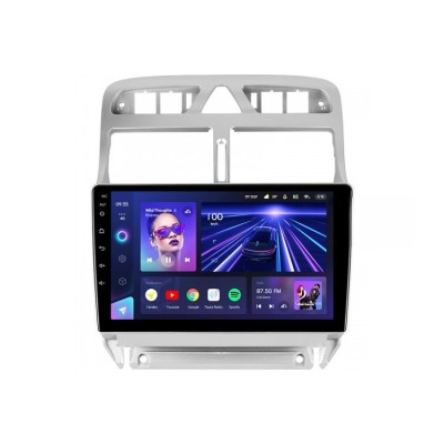 Штатна магнітола Teyes CC3 4+64 Gb Peugeot 307 1 2001-2008 9"