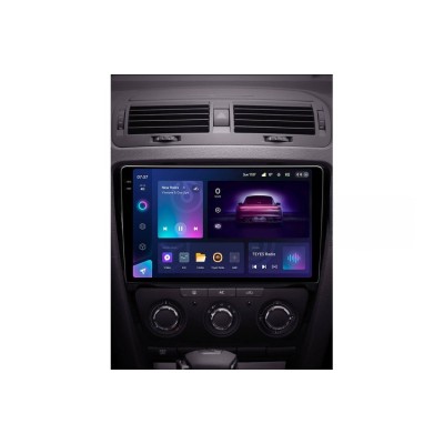 Штатна магнітола Teyes CC3 2k 4+64 Gb Skoda Octavia 2 A5 2008-2013 Black 10"