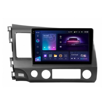 Штатна магнітола Teyes CC3 2k 4+64 Gb Honda Civic 8 FK FN FD 2005-2012 10"