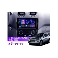 Штатна магнітола Teyes CC3 6+128 Gb 360° Mercedes-Benz ML GL ML350 GL320 X164 2005-2009 9"