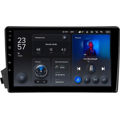 Штатна магнітола Teyes X1 2+32 Gb Wi-Fi SsangYong Actyon C100 2005-2011 9"