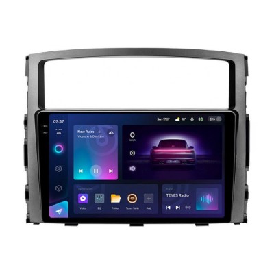 Штатна магнітола Teyes CC3 2k 6+128 Gb 360° Mitsubishi Pajero 4 V80 V90 2006-2014 (A) 9"