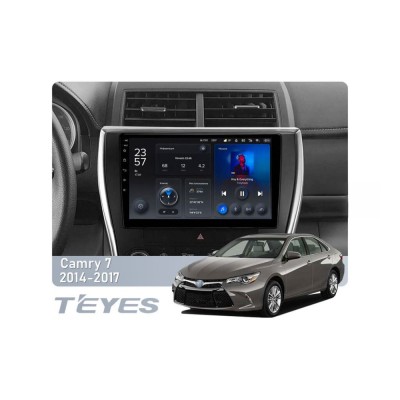 Штатна магнітола Teyes X1 2+32 Gb Toyota Camry 7 XV 50 55 North America 2014-2017 10"