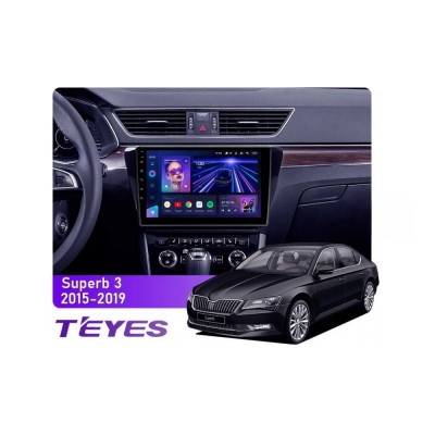 Штатна магнітола Teyes CC3 6+128 Gb Skoda Superb 3 2015-2019 10"