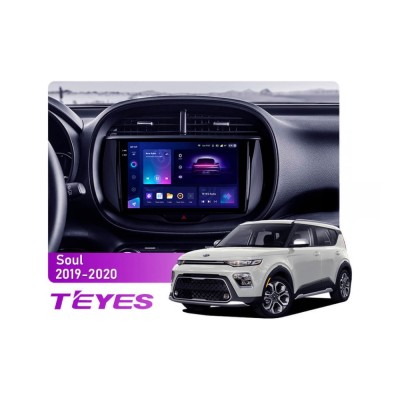 Штатна магнітола Teyes CC3 2k 6+128 Gb Kia Soul SK3 2019-2020 9"