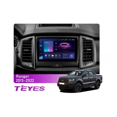 Штатна магнітола Teyes CC3 2k 6+128 Gb Ford Ranger P703 2015-2022 (B) 9"