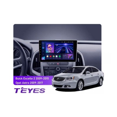Штатна магнітола Teyes CC3 6+128 Gb 360° Buick Excelle 2 2009-2015, Opel Astra J 2009-2017 9"