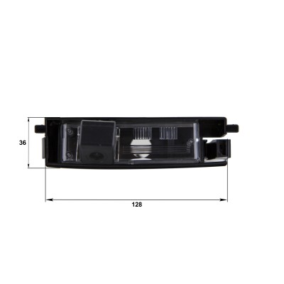 Камера заднего вида Falcon HS8006-XCCD Toyota RAV4