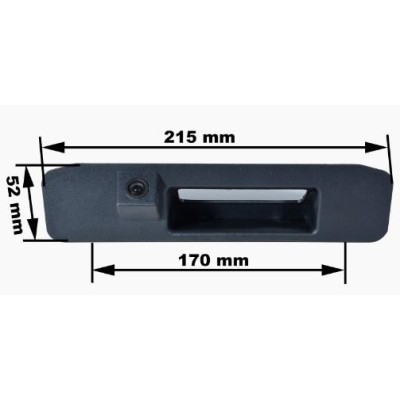 Камера заднього виду Prime-X TR-13W AHD/CVBS