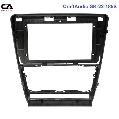 Рамка перехідна CraftAudio SK-22-185S SKODA Octavia 2008-2013 silverРамка перехідна CraftAudio SK-22-185S SKODA Octavia 2008-2013 silver 9"